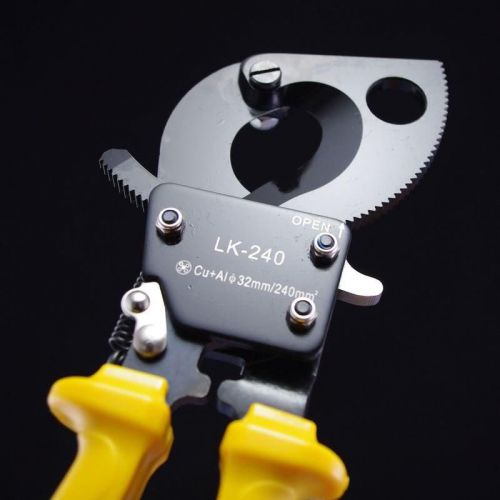 Cable cutter cut up to 240mm? wire cutter new ratchet cable cutter freeshipping! for sale