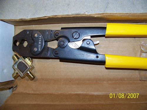 Sargent coaxial crimping tool 3162 ct professional for sale
