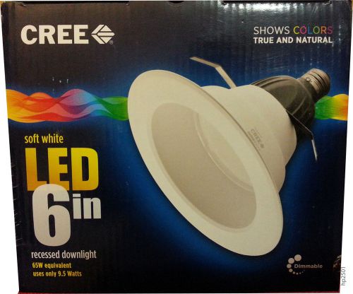 Qty 12 / Cree TrueWhite 6 in. 65W (2700K) BR30 Dimmable LED Recessed LED Light