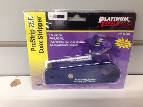 Platinum tools prostrip 25r coax stripper for sale