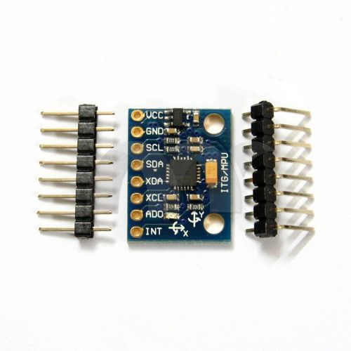 Mpu-6050 3 axis accelerometer + 3 axis gyro module 3.3v-5v for arduino for sale