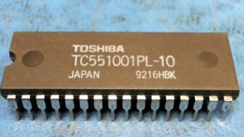 2-PCS DIGITAL/LOGIC IC TOSHIBA TC551001PL-10 551001PL10 TC551001PL10