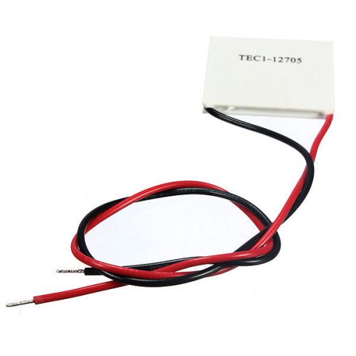 2 pcs tec1-12705 thermoelectric cooler module cooling ceramic plate 50w 77wmax g for sale