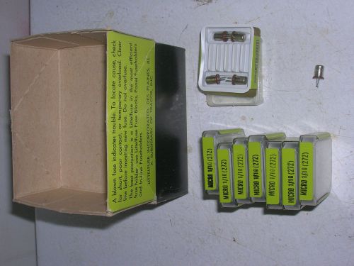 40 x 1/10 ampere Microfuse (NOS) by Littelfuse:  Lot 56