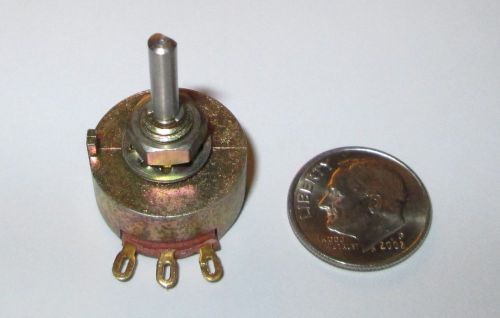 Pec miniature audio taper potentiometer 5k ohm 1 watt  nos 1 pcs for sale