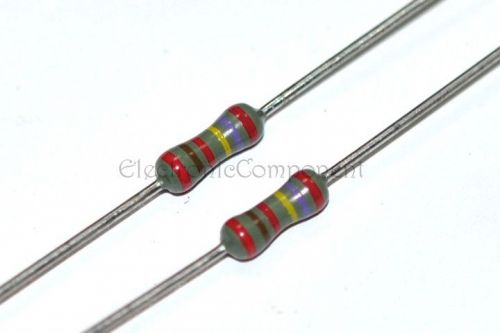 10pcs - philips mrs25 3.9r (3r9) 0.6w 1% 350v metal film resistor non-rohs for sale