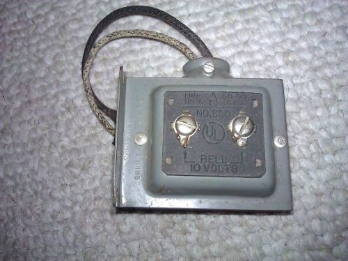 Vintage Edwards Doorbell Transformer No. 890