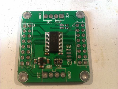 TLC59116 I2C LED 16 Channel PWM Driver Board for Arduino, chipKIT, Raspberry Pi