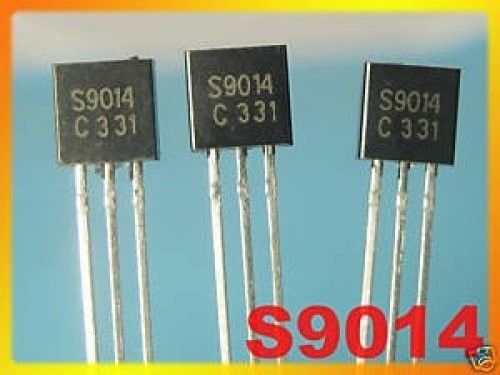 50 Pcs s9014 Original New Fairchild NPN Transistor SS9014 SS9014C SS9014D  TO92