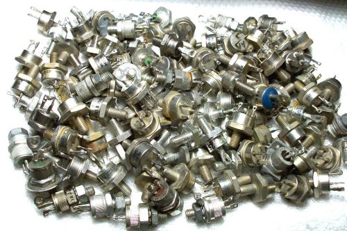 Transistors, Diodes, Thyristors, Triacs, Zenors, Etc. Removed from equipment