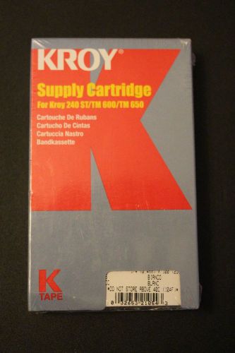 kroy supply cartridge (white 1/4 &#034; tubing) for kroy 240 ST/TM 600/TM 650- 6 pack