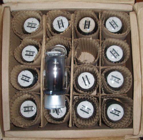 Lot of 16 pcs gm-70 (rca 845)graphite plate vintage audiophile tube nos tested for sale