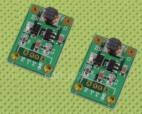 2pcs DC-DC Converter Step Up Module 1-5V to 5V 500mA Power Module New