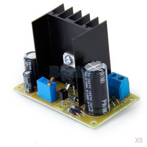 5x DC/AC- DC LM317 Adjustable Voltage Regulator Step-down Power Supply Module