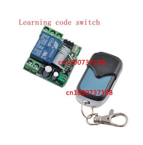 433mhz rf transmitter and receiver 1ch dc12v 10a relay switches for sale