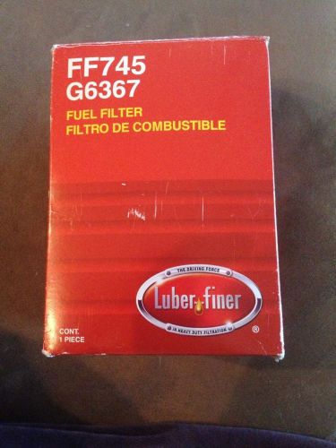 LUBER-FINER FF745 FUEL FILTER NEW G6367