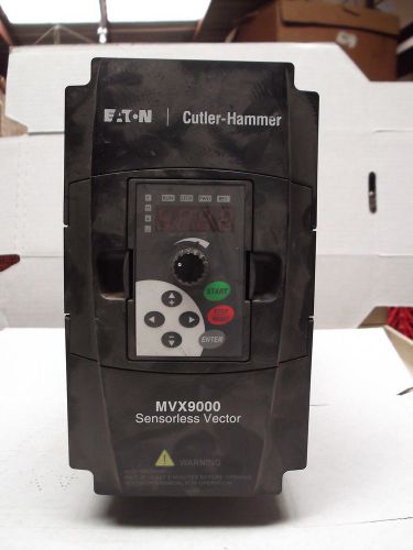 CUTLER HAMMER FEQUENCY DRIVE MVX005A0-4 SENSORLESS VECTOR MVX9000 SERIES