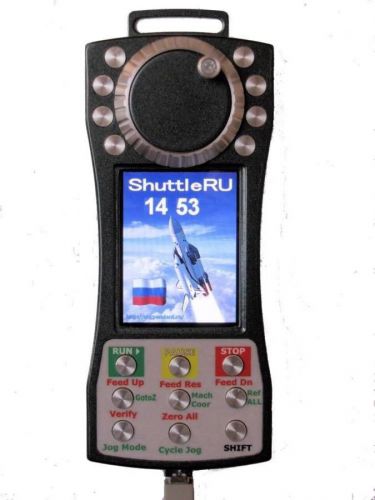 Cnc usb pendant handwheel shuttleru_stm32 with touch screen 2.8&#034; lcd for mach3 for sale