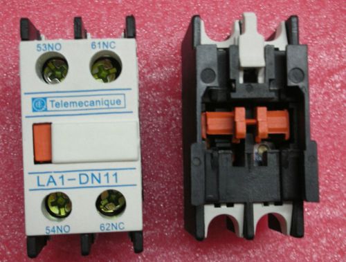 2X Telemecanique Contactor Block 1NO+1NC LA1DN11 NEW