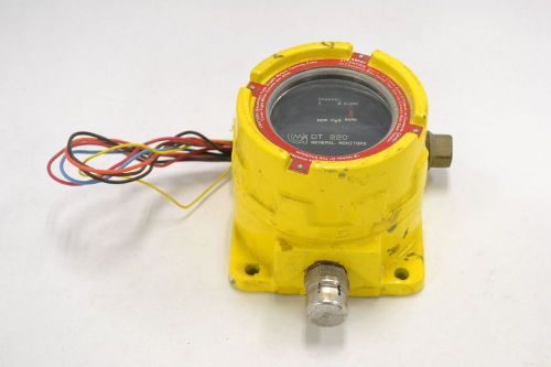 General monitors dt220 h2s gas detector display level 24v-dc sensor b332541 for sale