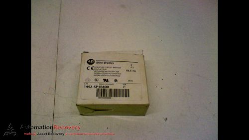 Allen bradley 1492-sp1b400 series c pack of 2 circuit breaker, new for sale