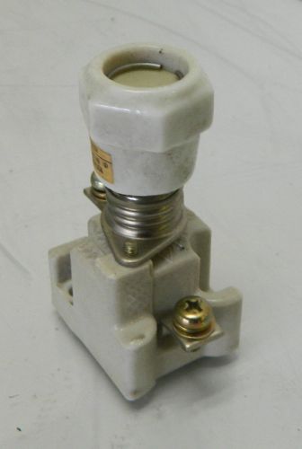 Fuji ceramic fuse holder, 41-8746, 30a, 600v, w / fuse, afa30, used, warranty for sale