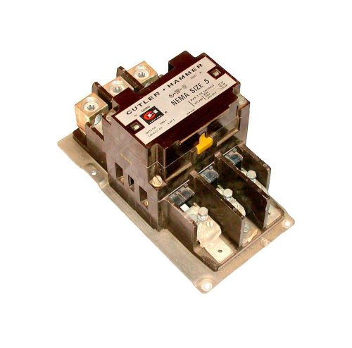 CUTLER-HAMMER 3 PHASE CONTACTOR 45 AMP SIZE 2 MODEL A10DN0