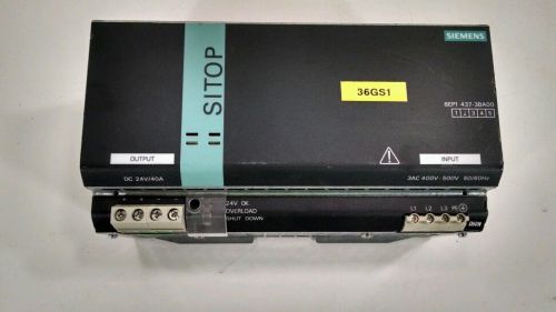 Siemens Power Supply 6EP1437-3BA00