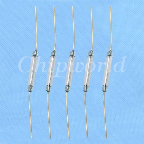 5pcs Normally Open Type Switch Reed Switch 1cm for Freescale Smart Car new