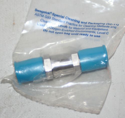 Swagelok nupro ss 1/4&#034; vcr poppet check valve, fixed pressure, ss-4c-vcr-1/3 for sale