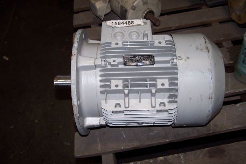 New siemens 11.5 hp electric motor 460? vac 3515 rpm 1-1/2&#034; dia 3 phase for sale