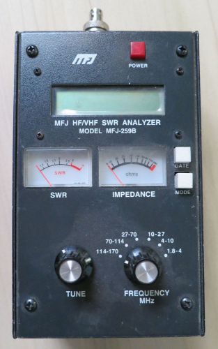 MFJ -259B HF/VHF SWR Antenna Analyzer