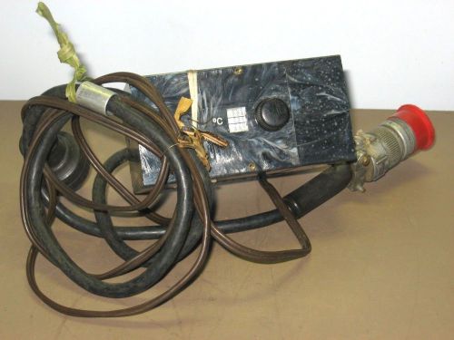 Vintage howell bh153-3 recorder calibrator temp 0-1200 deg c nsn 6685009432270 for sale