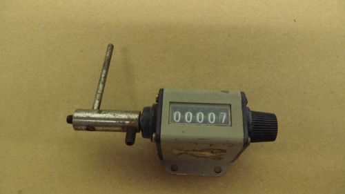 MECHANICAL INDUSTRIAL COUNTER 5 DIGITS USED