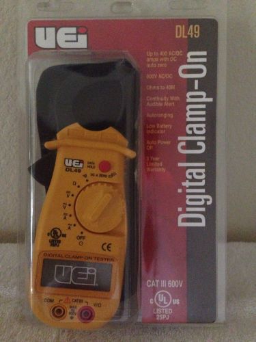 UEI DL49 Digital Clamp-On Meter