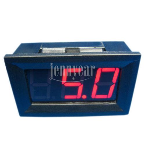 Digital Voltmeter Panel DC 0-99.9V Red LED Voltage Measure Meter Power Monitor