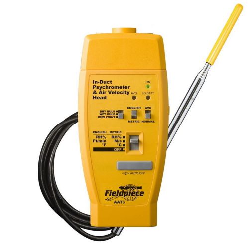 Fieldpiece aat3 induct hot-wire anemometer accessory head for sale