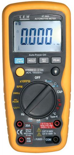 Automotive car digital multimeter &amp; ir laser thermometer rpm dwell angle pulse for sale