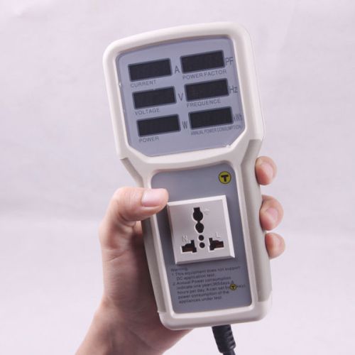 Handheld Electric Power Energy Monitor Tester Socket Analyzer HP-9800 4500W 20A
