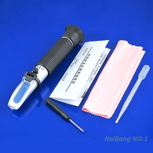Portable 0-10% refractometer salinity hydrometer fish tank aquarium salt test y3 for sale