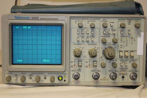Tektronix 2465 analog oscilloscope for sale