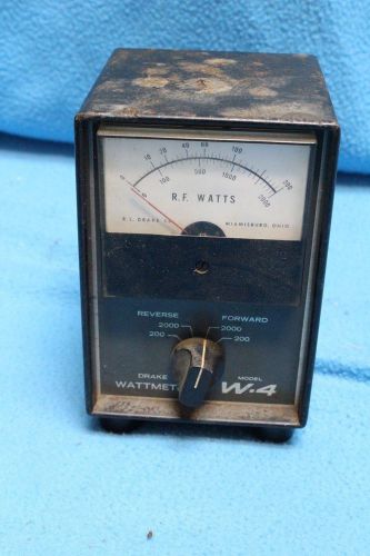 Drake Wattmeter Model W-4