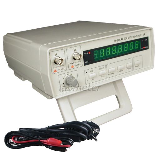 Vc3165 radio frequency counter rf meter 0.01hz~2.4ghz professional tester for sale