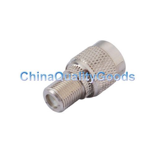 Tnc-f adapter tnc male plug to f female jack straight rf adapter connector for sale