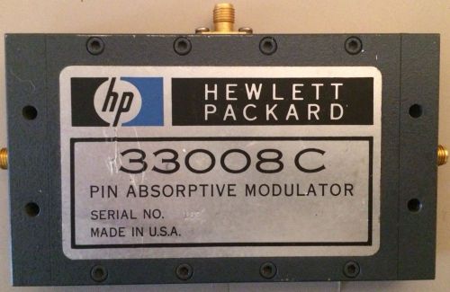 HP 33008C Pin Absorptive Modulator