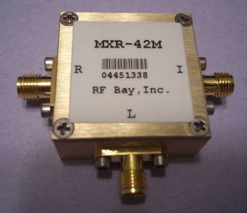 5-4200MHz Level 13 Frequency Mixer, MXR-42M, New, SMA