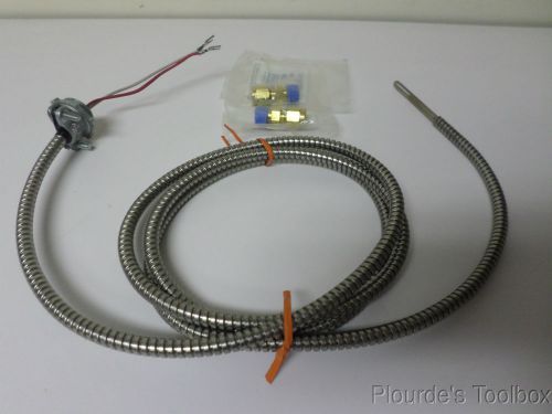 New Omega SS 60&#034; BX Cable Compression Style J-Type Thermocouple CF-000-J-2-60-1