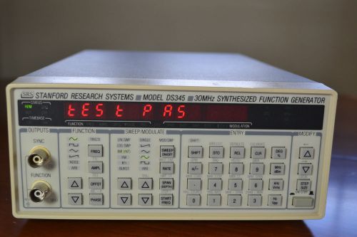 Stanford research ds345 opt 01 synthesized arbitrary waveform function generator for sale