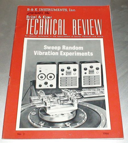 Bruel &amp; Kjaer Technical Review No.2, 1966 - B &amp; K Instruments Inc.