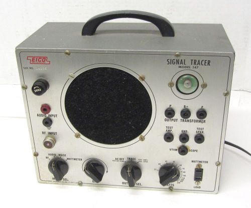 Vintage eico 147 signal tracer tube tester amp preamp audio 52541 for sale